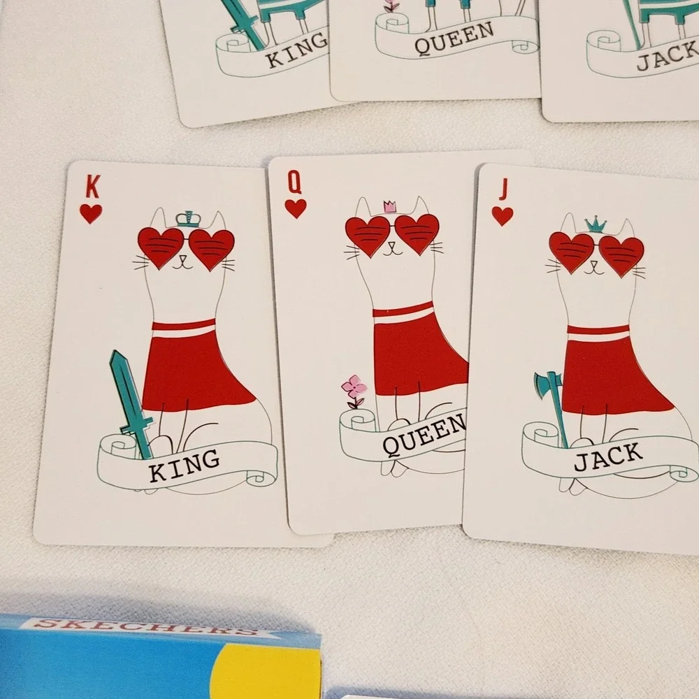 Skechers Playing Cards Manhattan Beach Surf Dog Standard Size w 1 Joker
